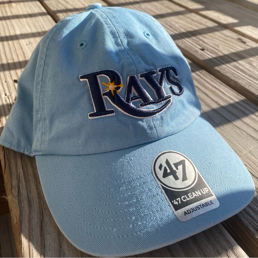 ‘47 Brand MLB Tampa Bay Rays Blue Clean Up